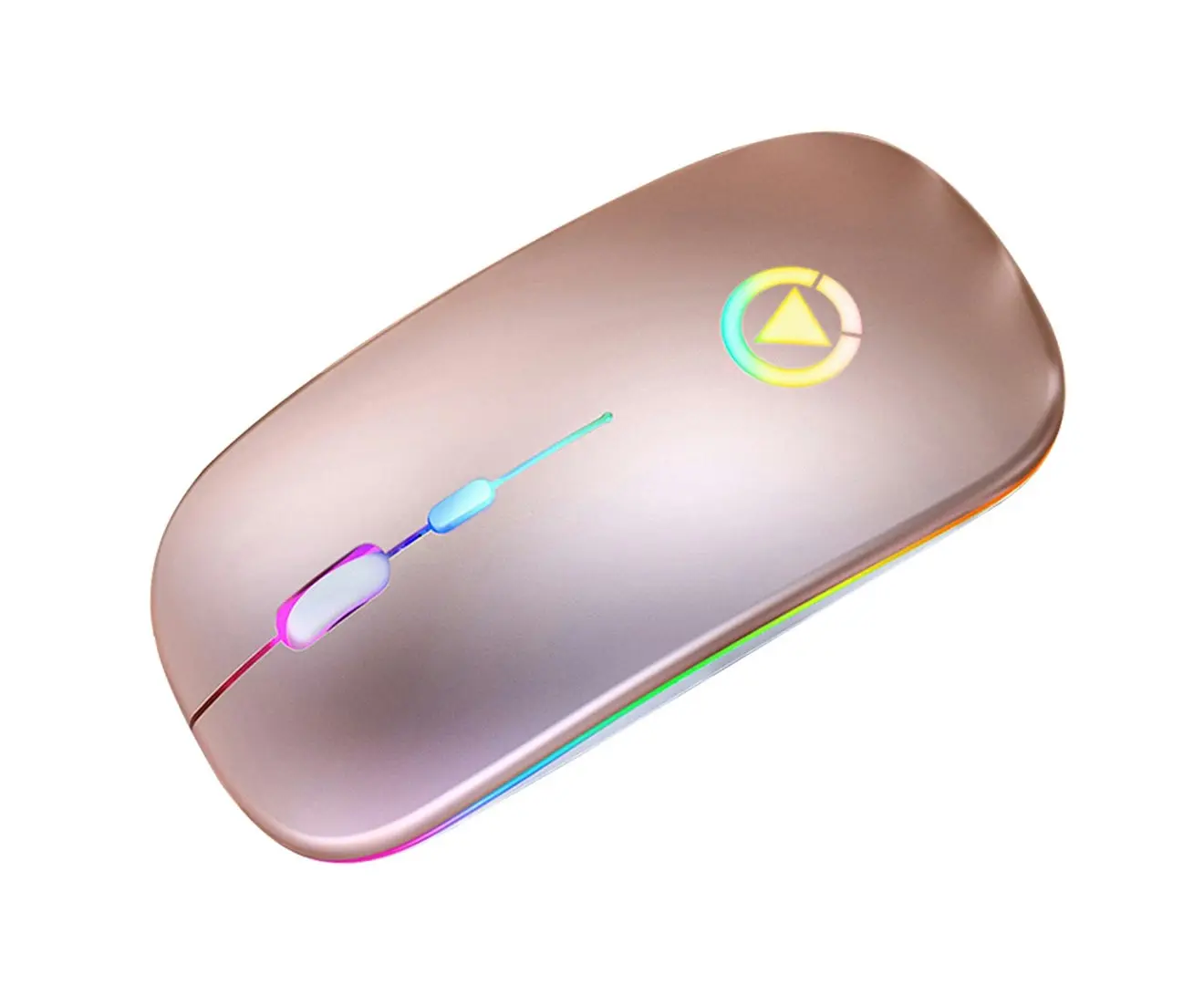 Wireless Mouse RGB Rechargeable Silent Mouse