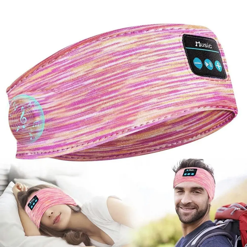 Music Sleeping Mask Headphones Wireless Bluetooth Sports Headband Bass Speakers