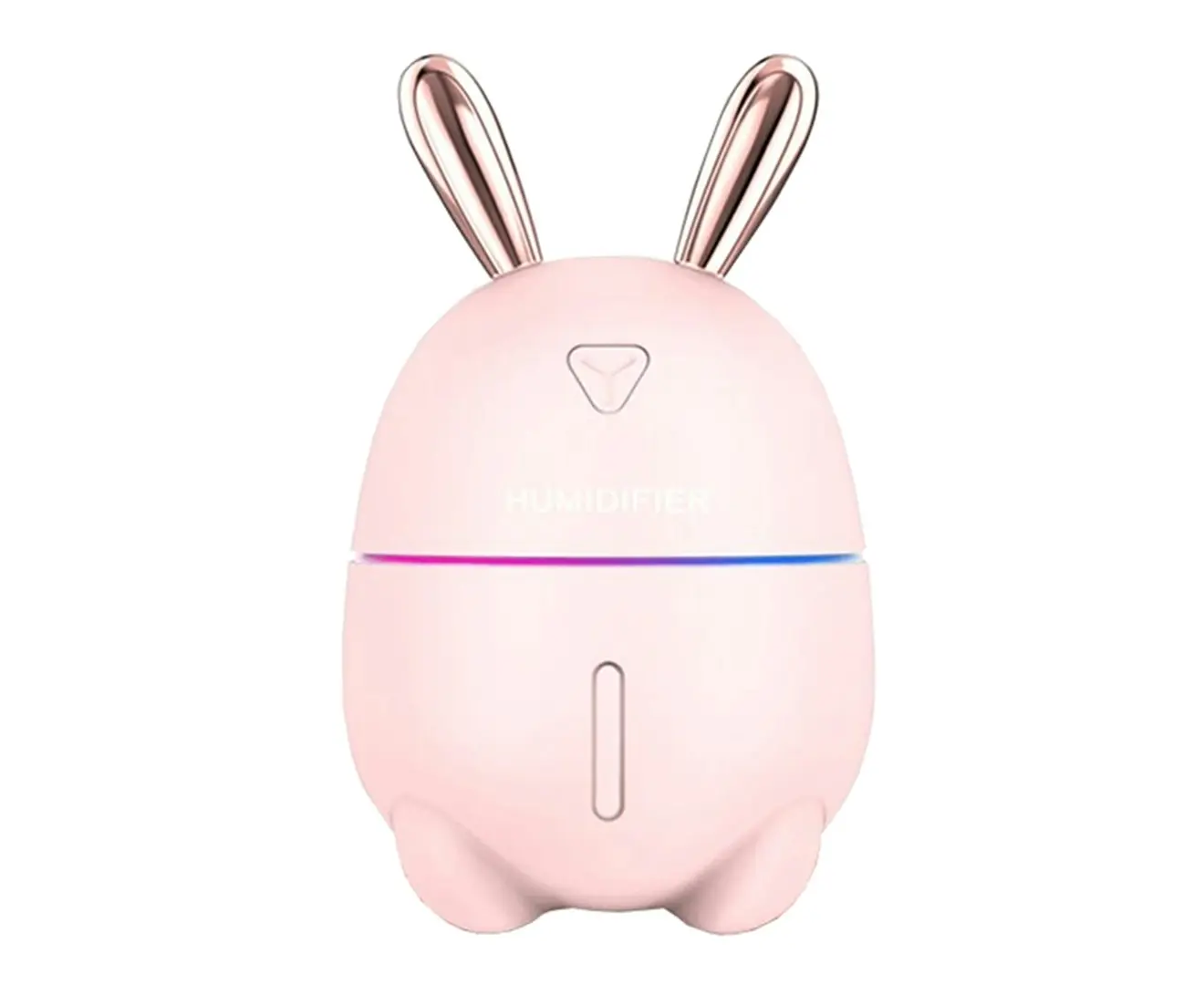 300ML USB Cute Rabbit Air Humidifier night light-Pink