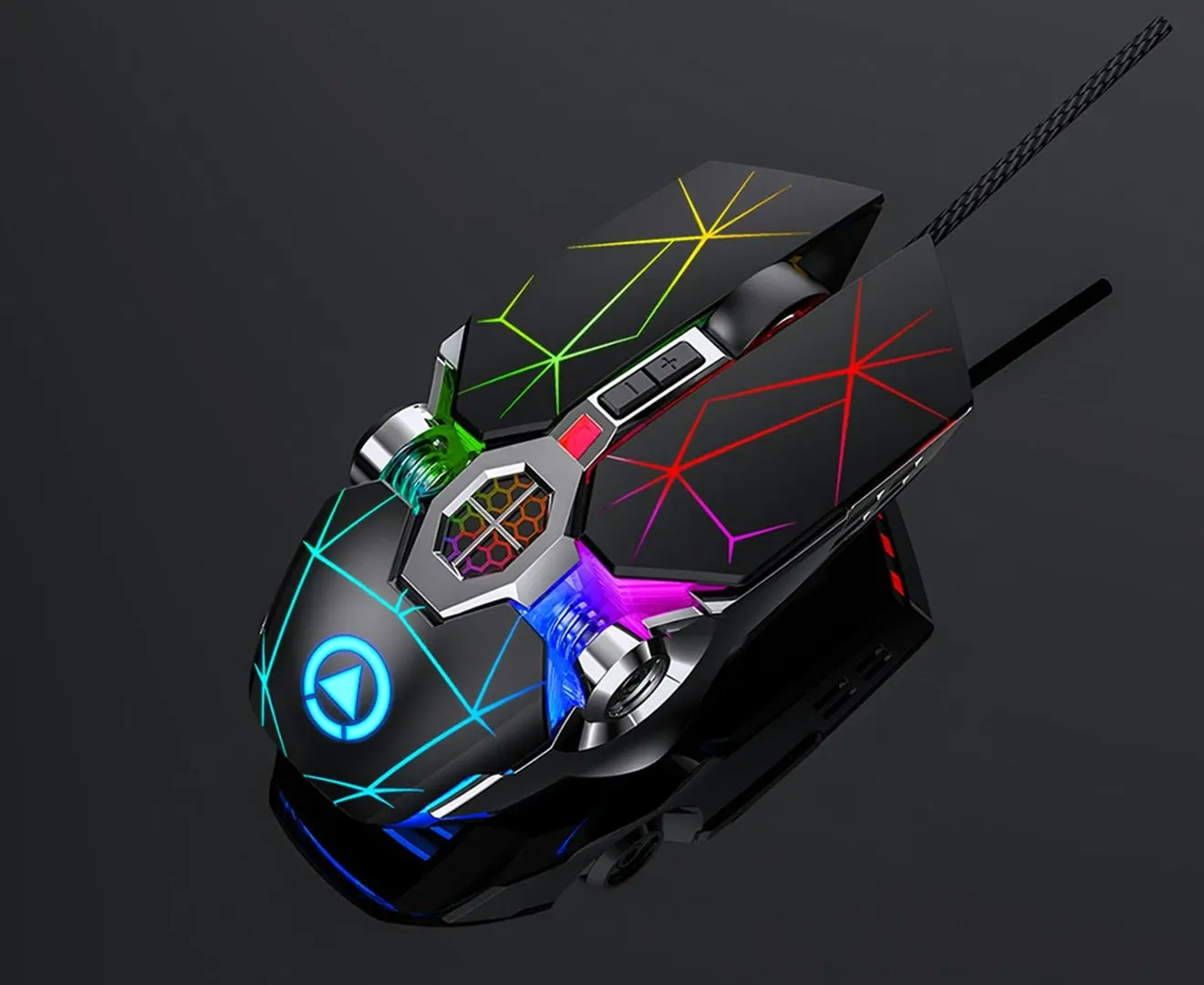 Professional Wired 3200DPI LED Optical USB Gaming Mouse