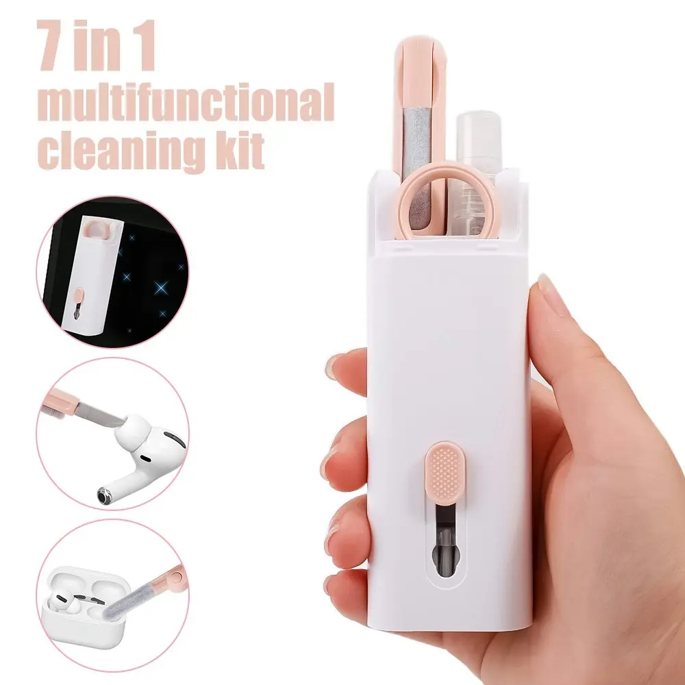 7 in 1 Multifunctional Computer Keyboard Cleaning Brush Earbuds Cleaning Pen