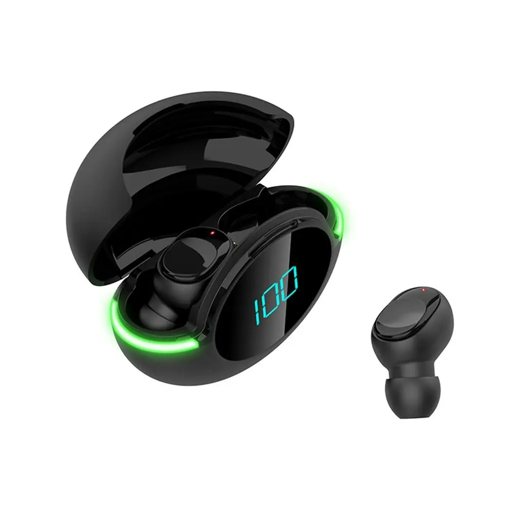 TWS Wireless Headphones Touch Control LED Display Wireless Bluetooth Headset