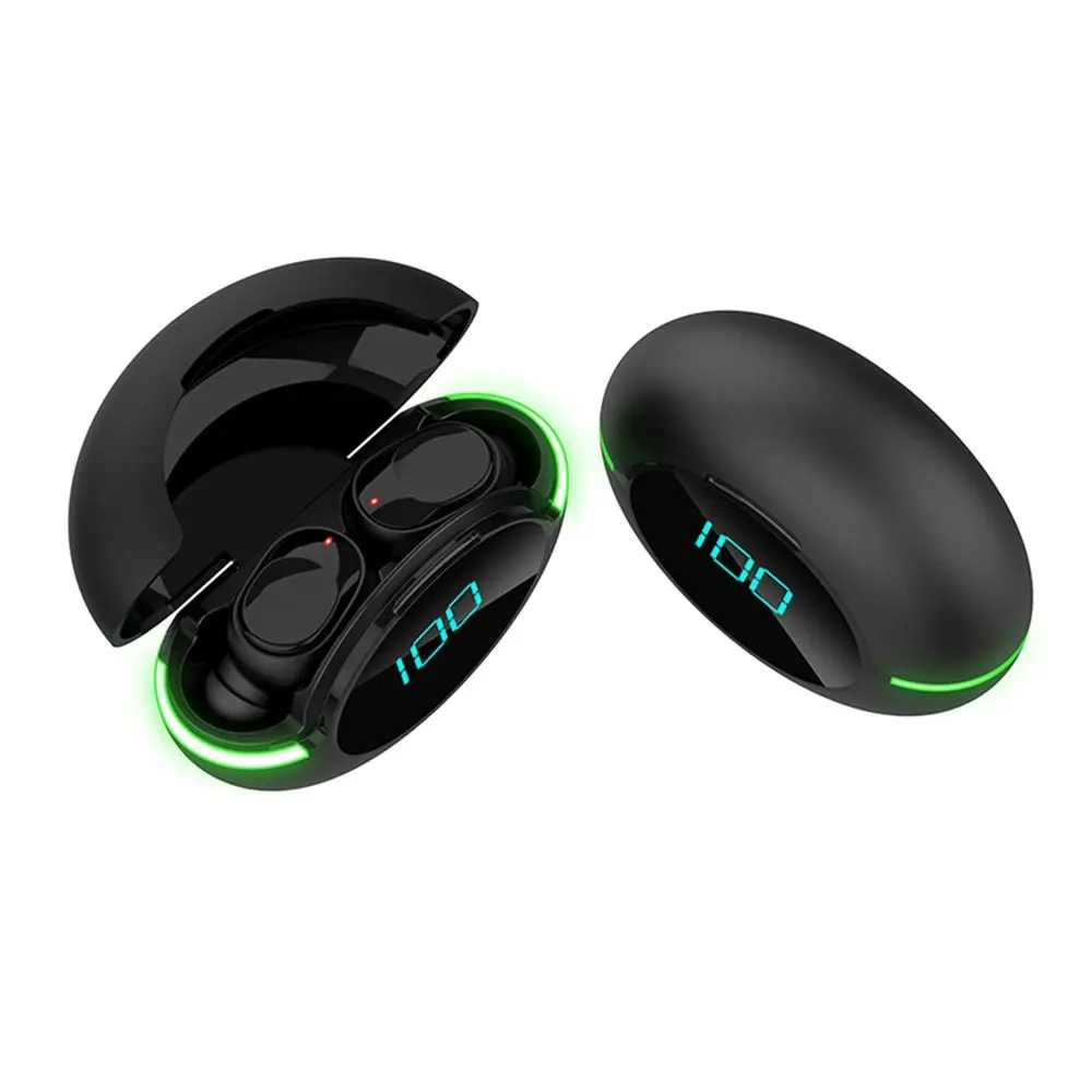 TWS Wireless Headphones Touch Control LED Display Wireless Bluetooth Headset