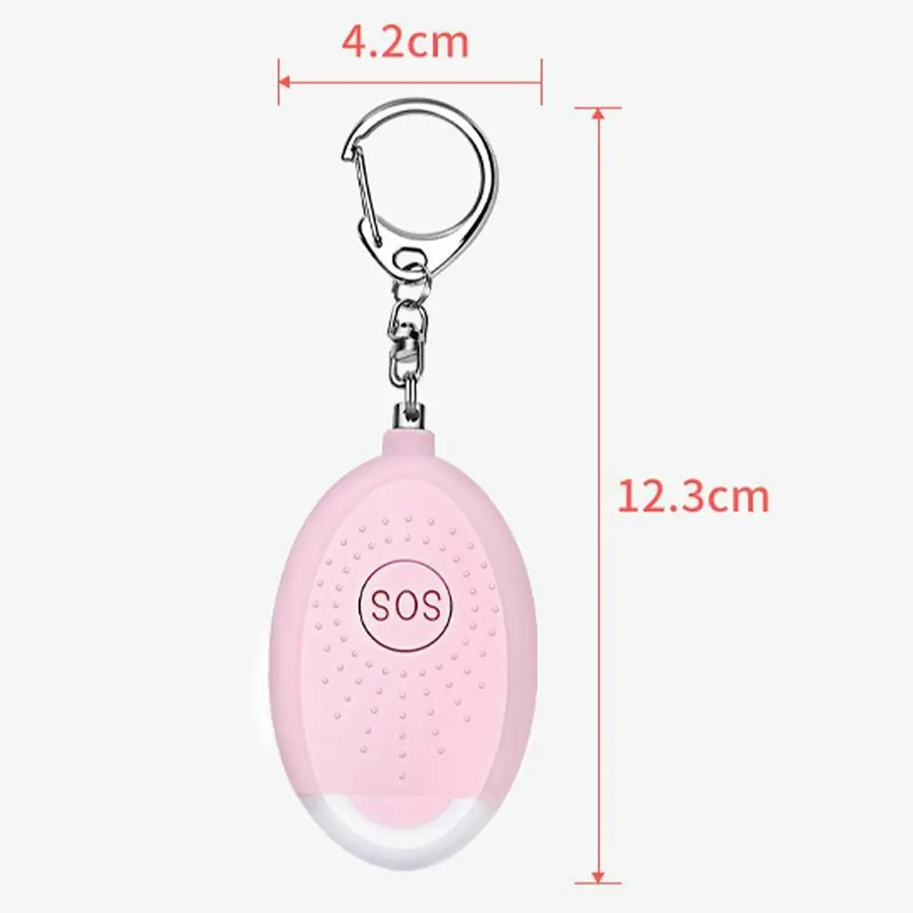 130dB personal alarm with USB charging and keychain