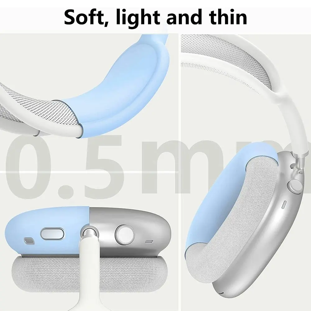 Silicone Case Cover Ear Pad Cover Ear Cups Cover Headband Cover for AirPods Max