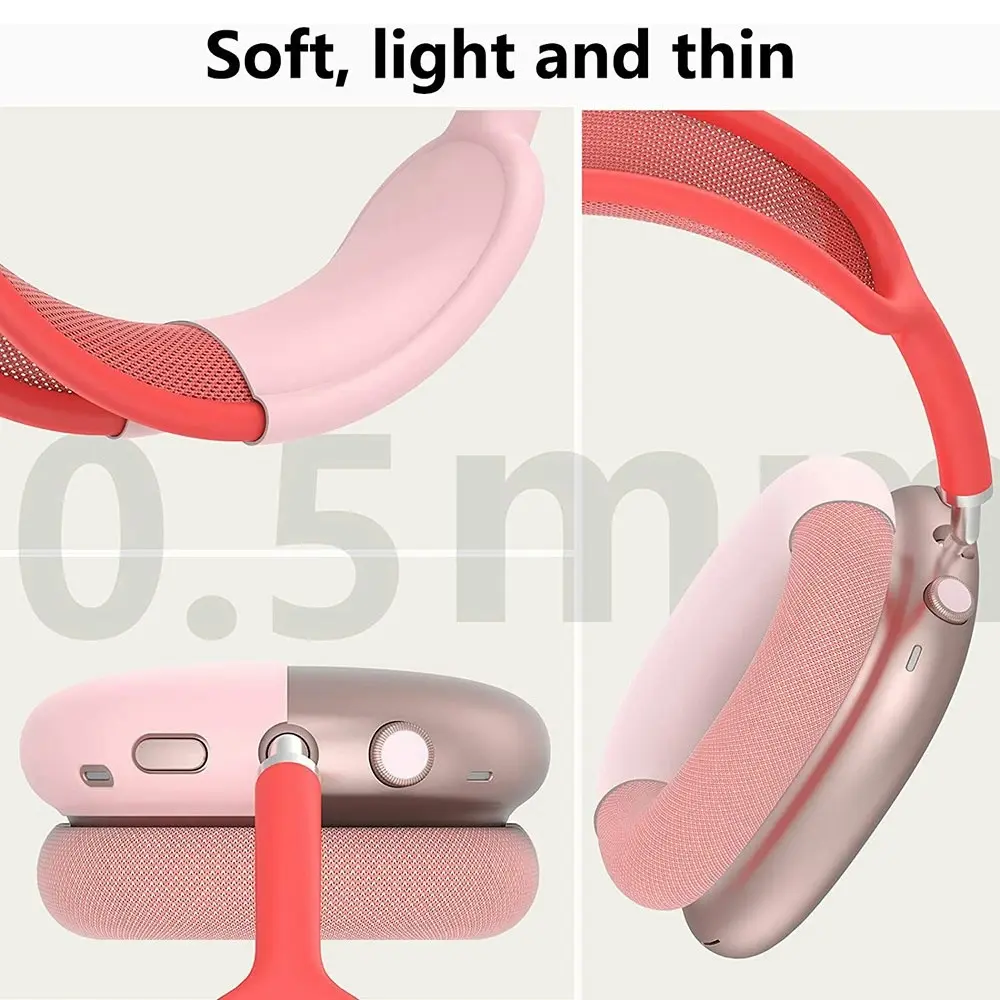 Silicone Case Cover Ear Pad Cover Ear Cups Cover Headband Cover for AirPods Max