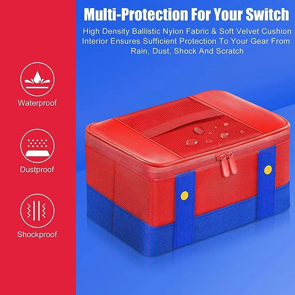 Storage Bag Case Switch Accessories Large Protective Case for Nintendo Switch OLED Nintendo Switch