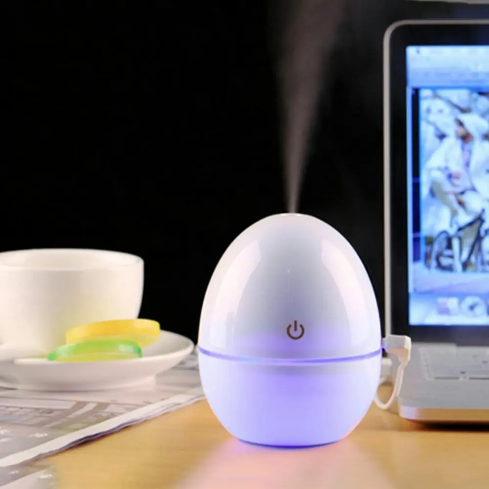 Egg Aromatherapy LED Lights Ultrasonic Cool Mist Aroma Air Humidifier