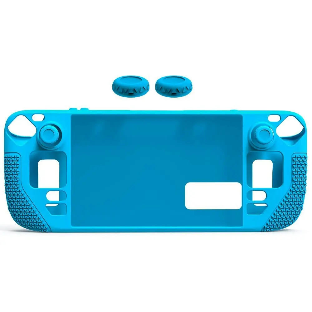 Protective Case for Steam Deck Anti Slip Silicone Shockproof Protective Cover