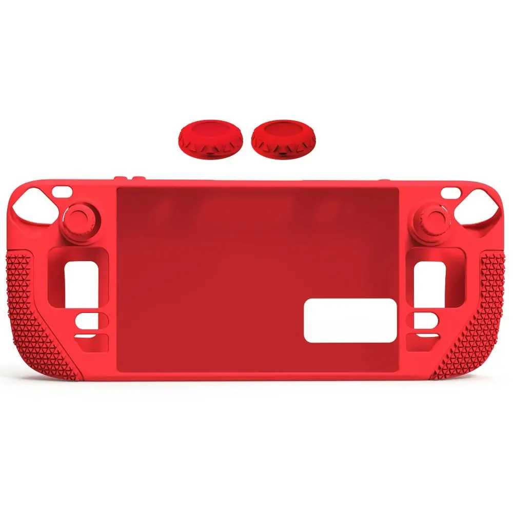 Protective Case for Steam Deck Anti Slip Silicone Shockproof Protective Cover