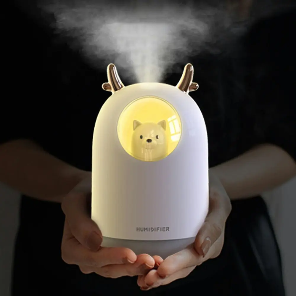 Cute Pet USB Mini Humidifier Silent Home  Humidifier Small Desktop Air Sprayer