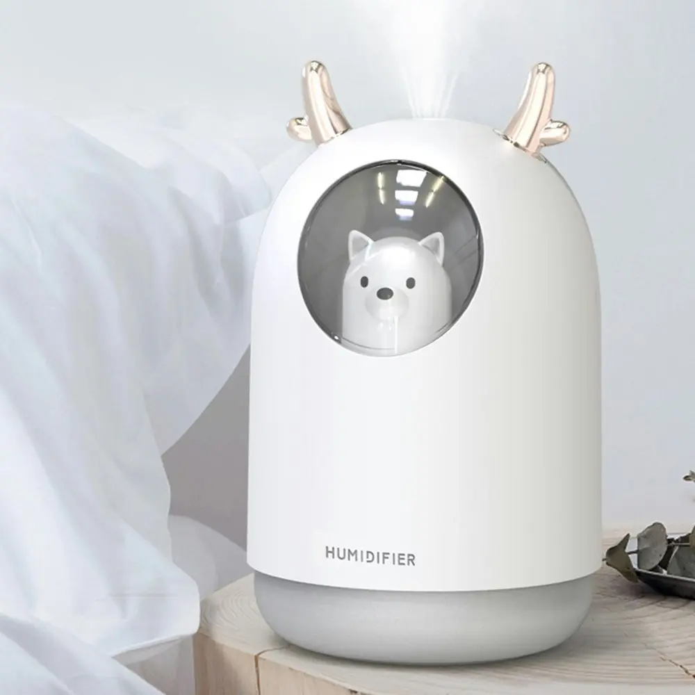 Cute Pet USB Mini Humidifier Silent Home  Humidifier Small Desktop Air Sprayer