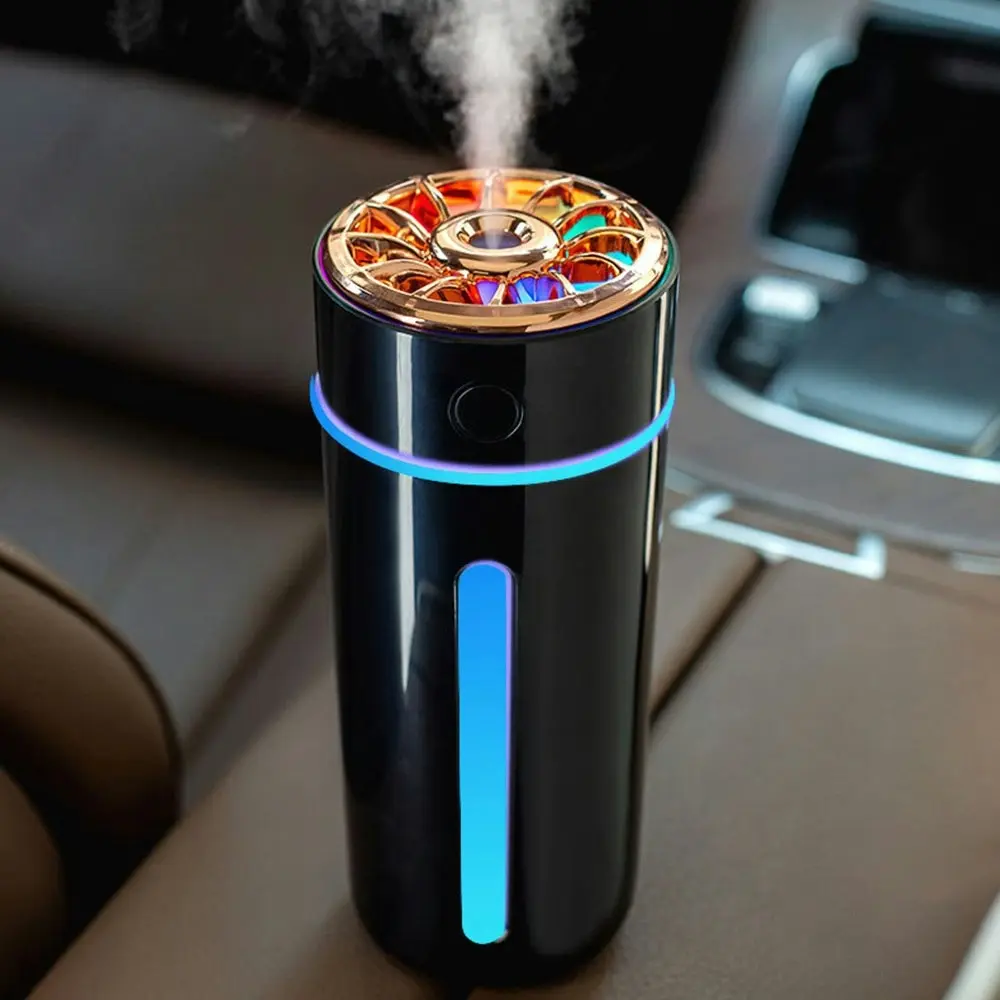 Wireless Car Humidifier Car Fragrance Humidifier Atmosphere light Air Diffuser