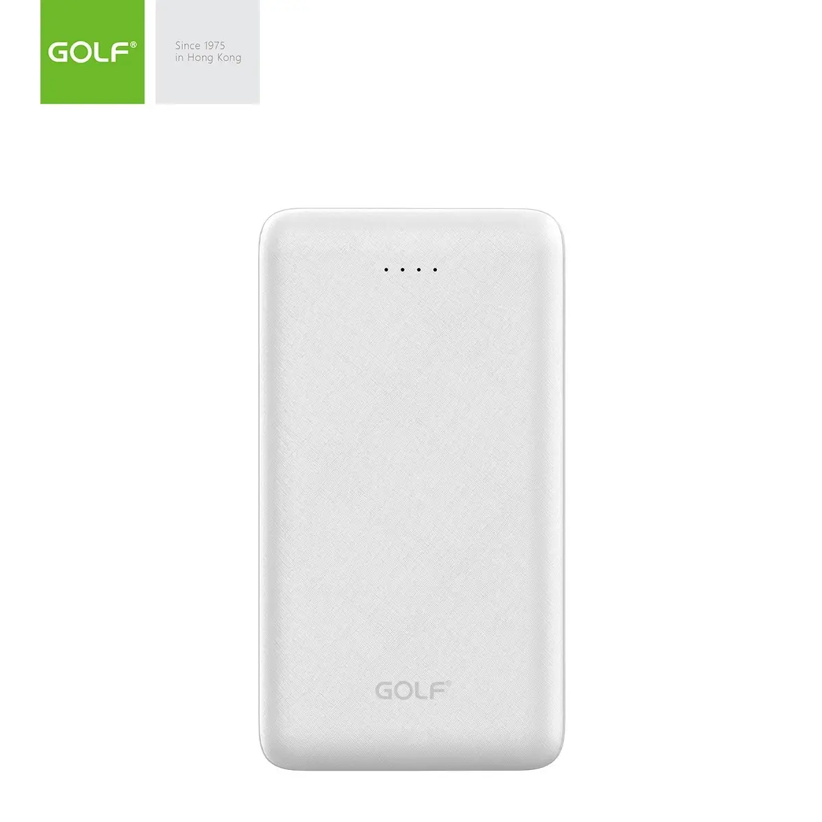 High Capacity 20000mah Fast Charging Power Bank Dual USB Port Golf G63 For Phone