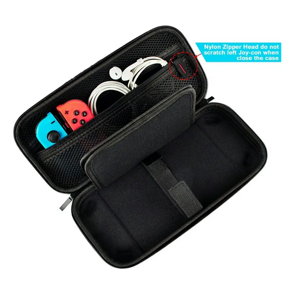 Protective Hard Shell Travel Carrying Case Pouch with a Game Cards Holder Case