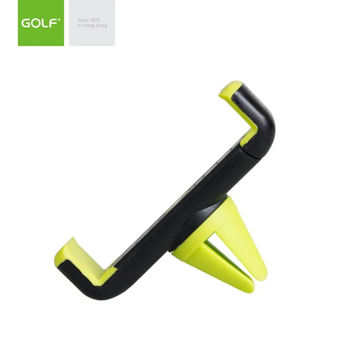 Golf GF-CH01 Car Air Outlet Mount Stand Holder Black/Green