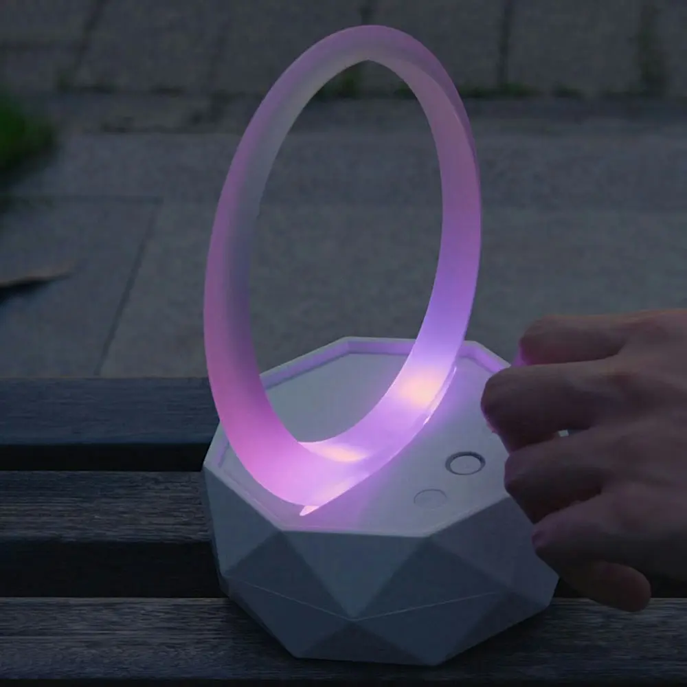 LED colorful night light wireless Bluetooth speaker