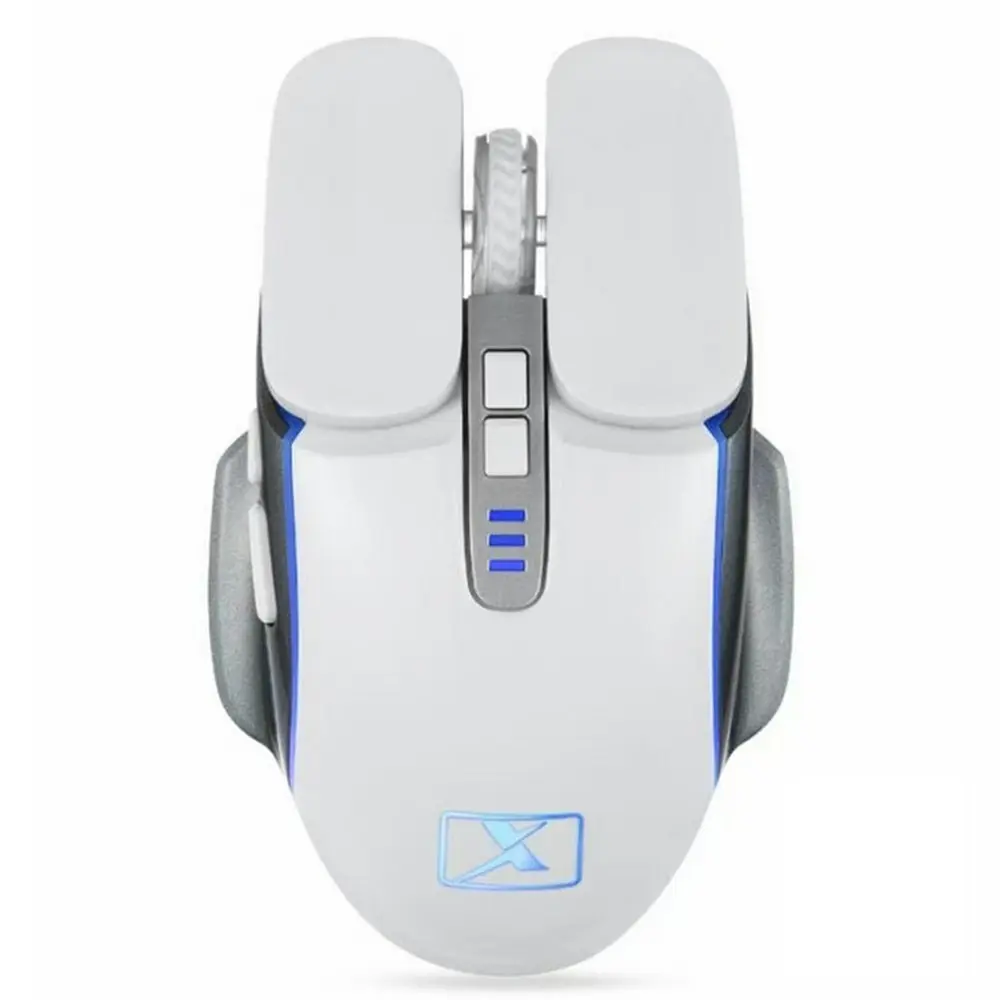 Silent Wireless Mouse Rechargeable 2400DPI Mechanical Game Mouse