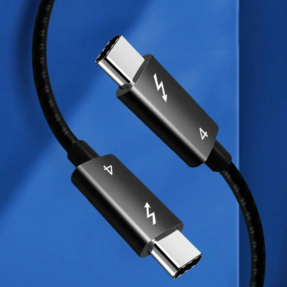 100W Thunderbolt 4 PD Type-C to?Type-C fast charging data cable