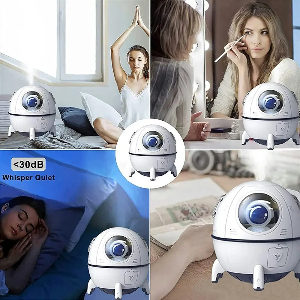 Space Capsule Humidifier Home USB Desktop Air Humidifier