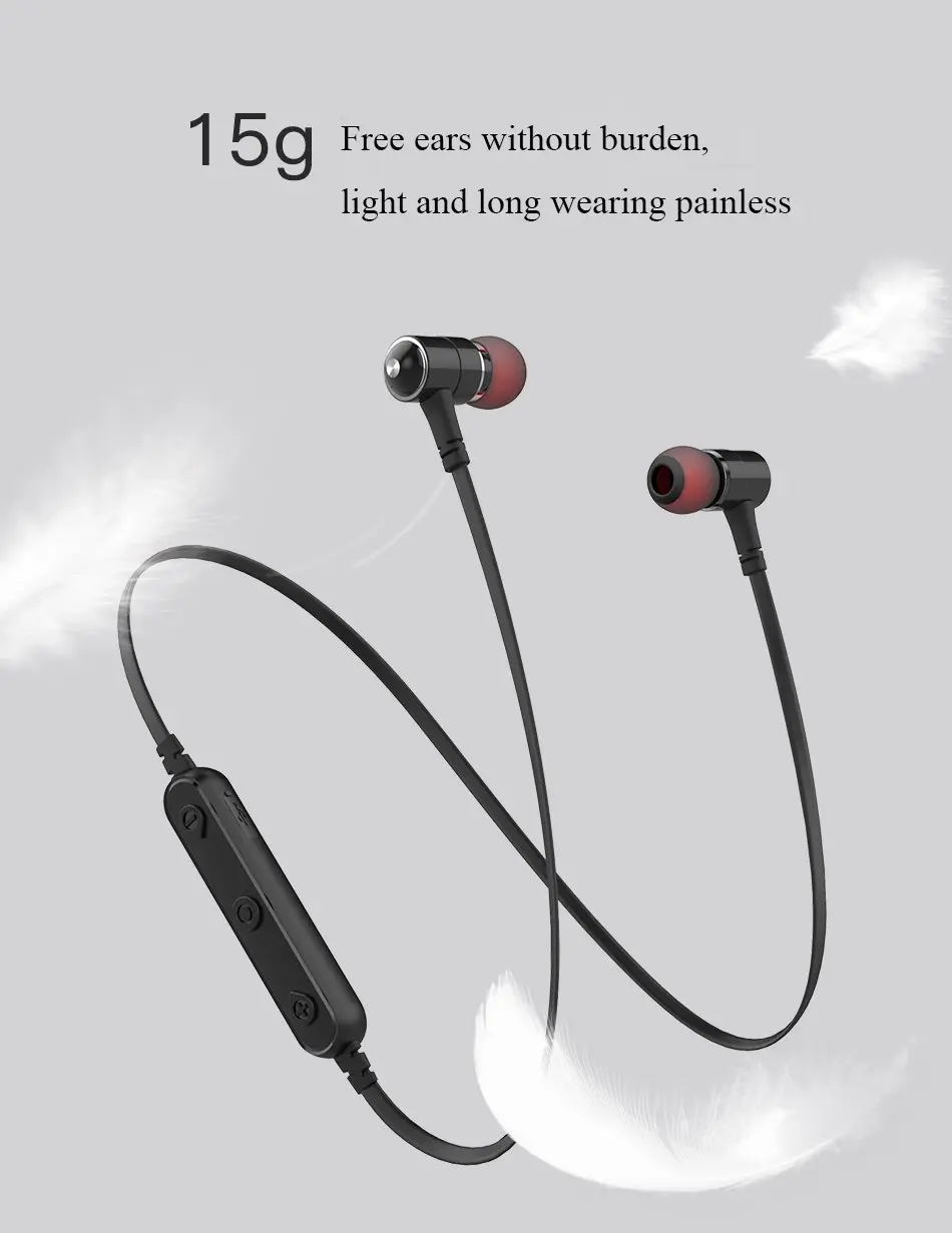 Awei B930BL Wireless Earphone Bluetooth Headset Sport Stereo Earphone Noise Cancelling Earbuds For Mobile Phones