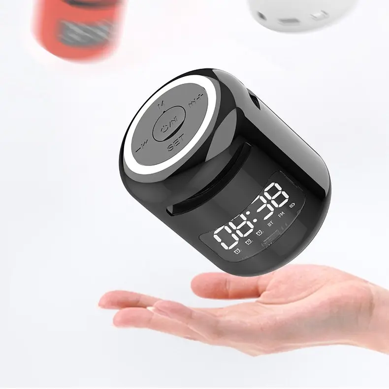 Bluetooth clock speaker outdoor mini portable small speaker