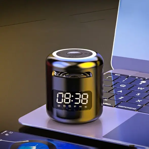 Bluetooth clock speaker outdoor mini portable small speaker