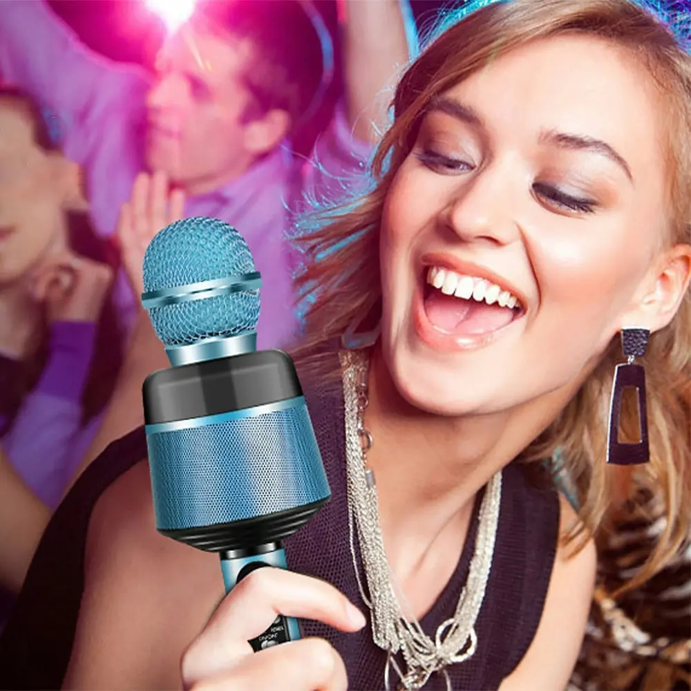 Wireless Bluetooth 5.0 Karaoke Handheld Microphone