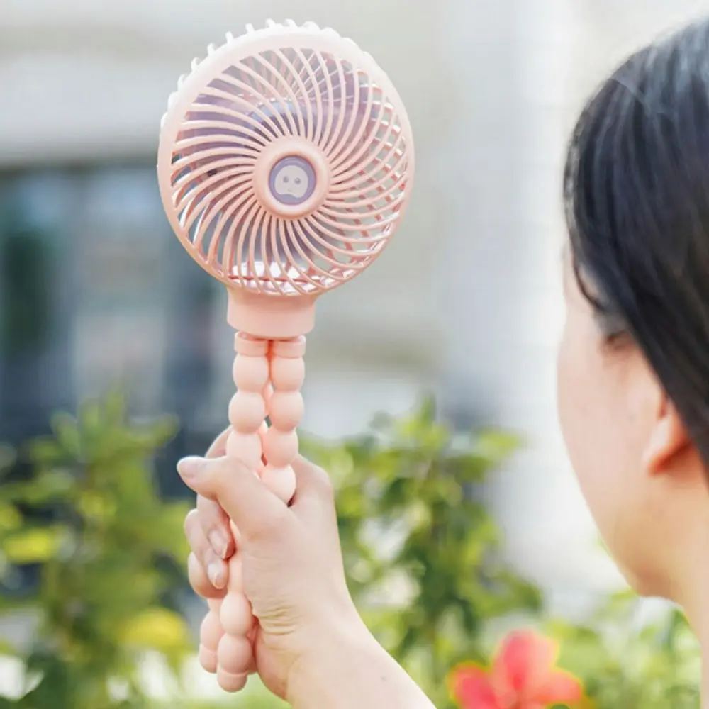 Mini Handheld Personal Portable Fan with Flexible Tripod