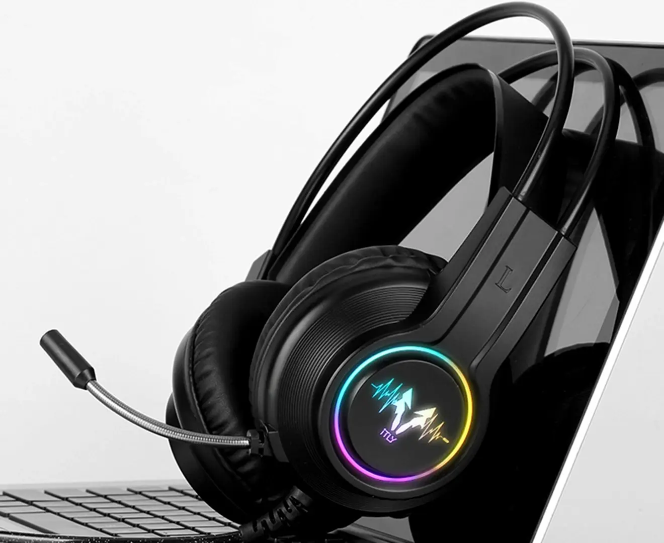 Gaming headsets 7.1 RGB Wired Earphones Surround Sound Stereo