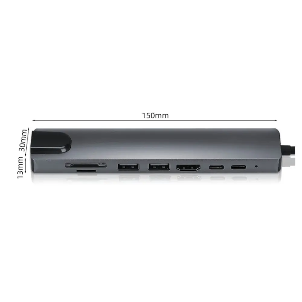 8-in-1 Type-c to HDMI multi-function converter docking station