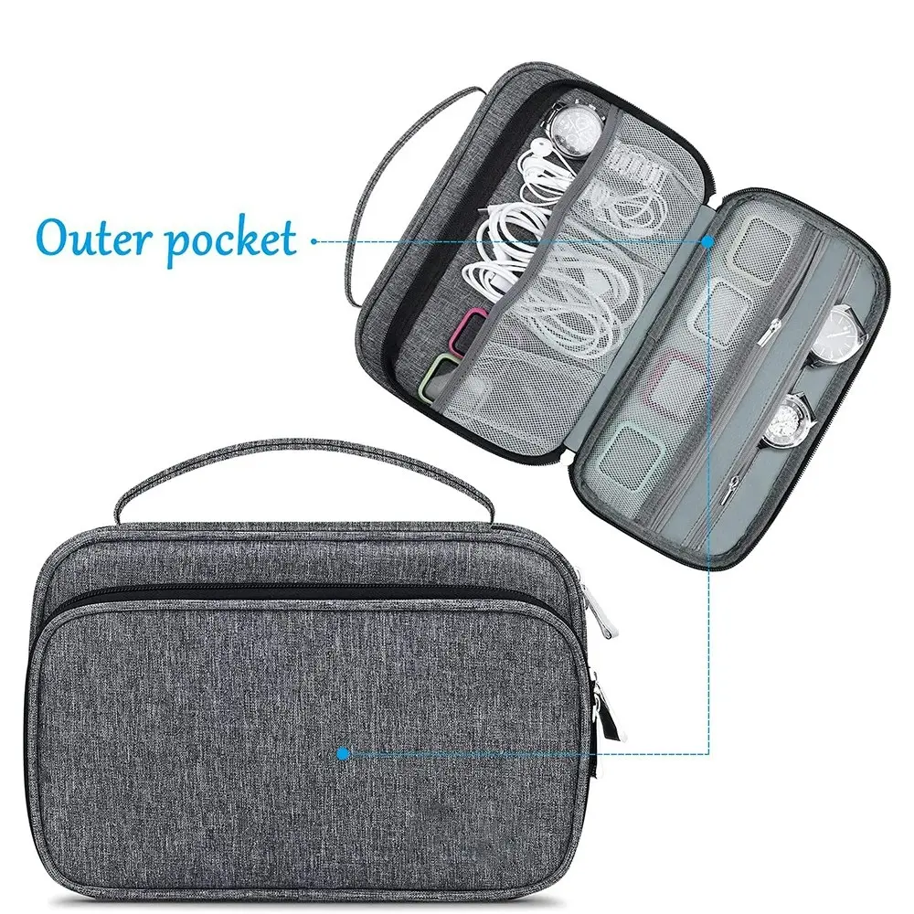 Watch Bands Storage Bag Watch Band Storage Case Cable Travel Organizer Bag