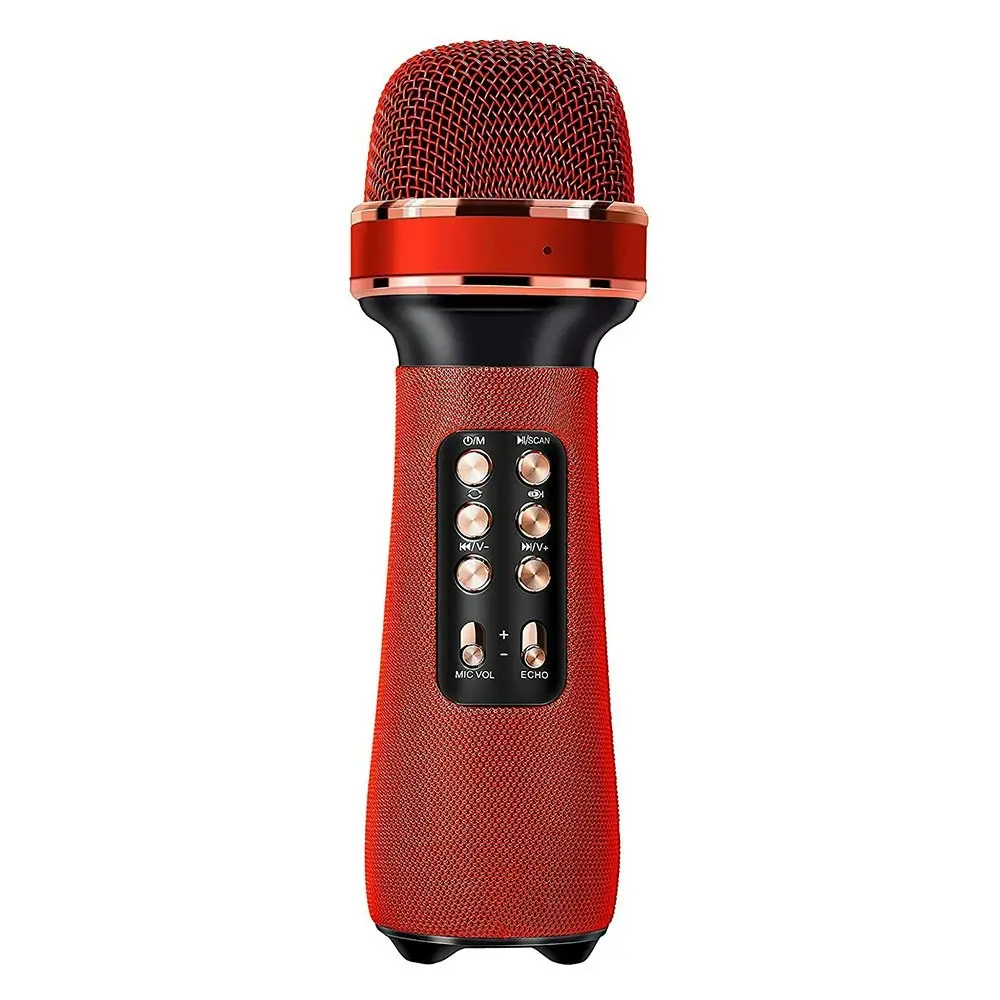 Bluetooth Handheld Microphone Wireless Karaoke Speaker