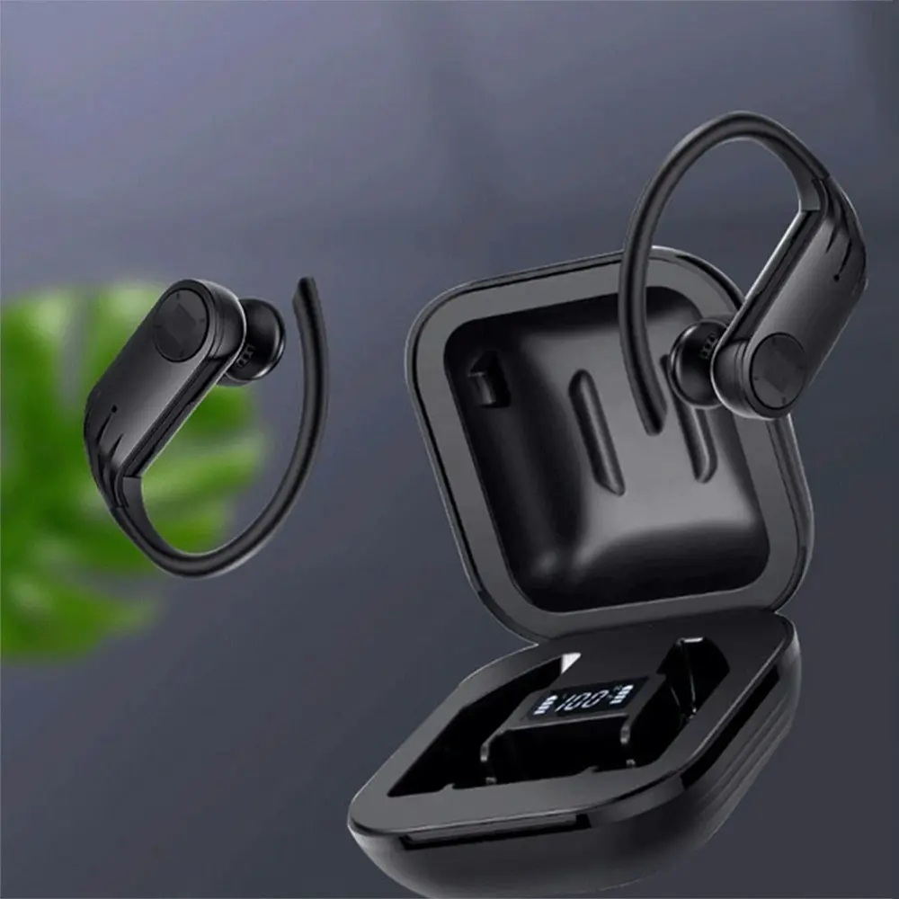 Wireless Sports Headphones TWS Bluetooth 5.0 Earphones Ear Hook