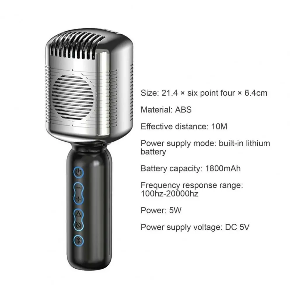 Karaoke Wireless Microphone Bluetooth Microphone Speaker