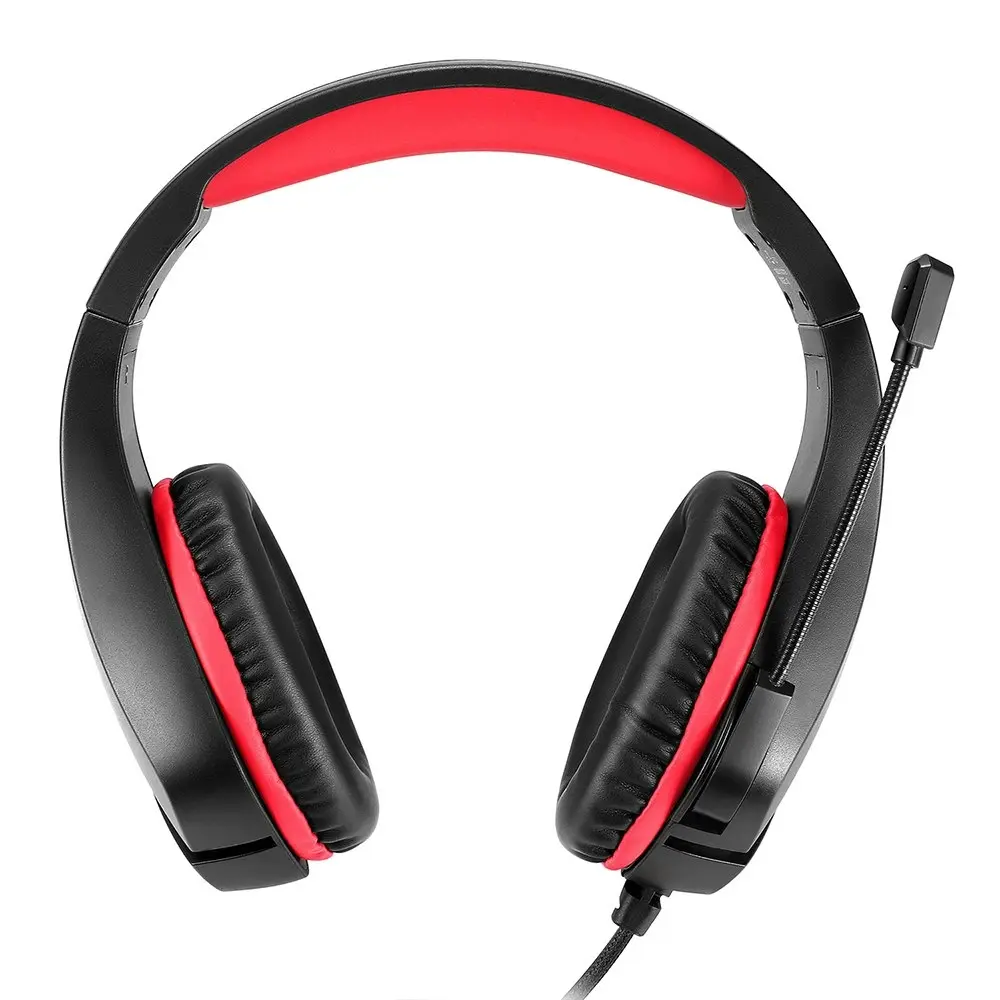 Head-mounted wired headset luminous gaming headset