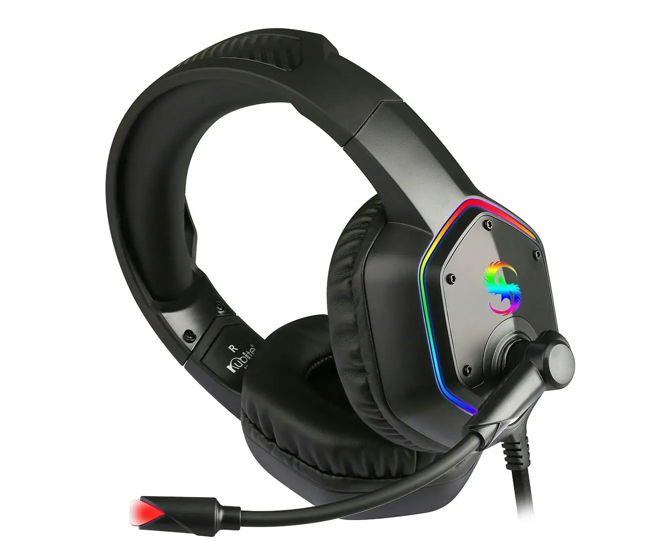 7.1 RGB LED Gaming Headset With HD Mic Noise Canceling For PC PS4 PS5 Xbox