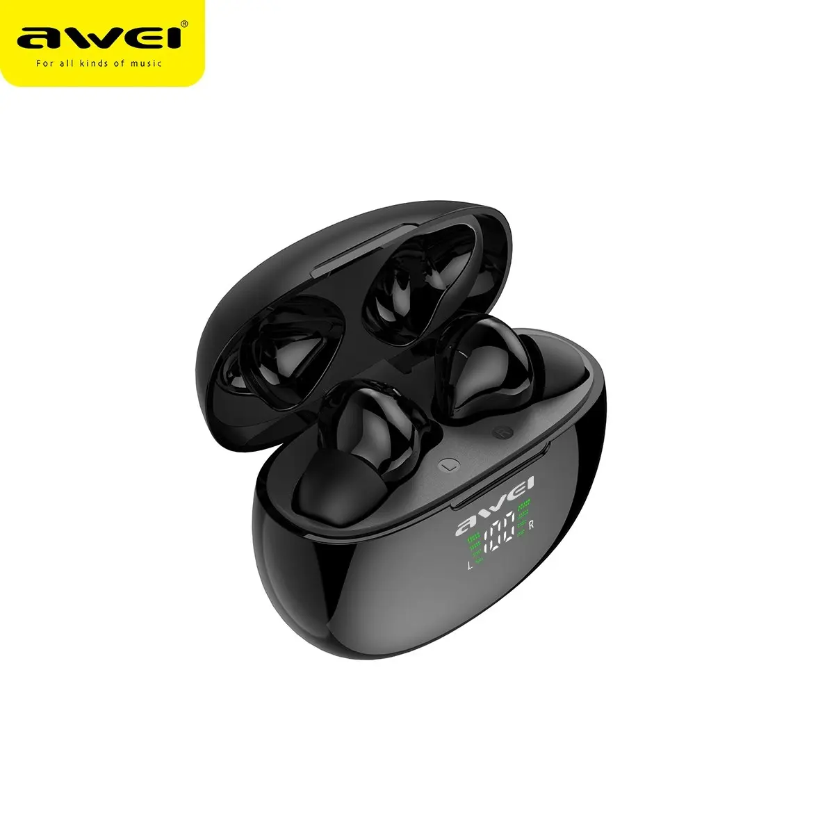 Awei T15P TWS Earbuds Bluetooth Headphones Wireless Touch Control Earphone Waterproof IPX5 For Mobile Phone