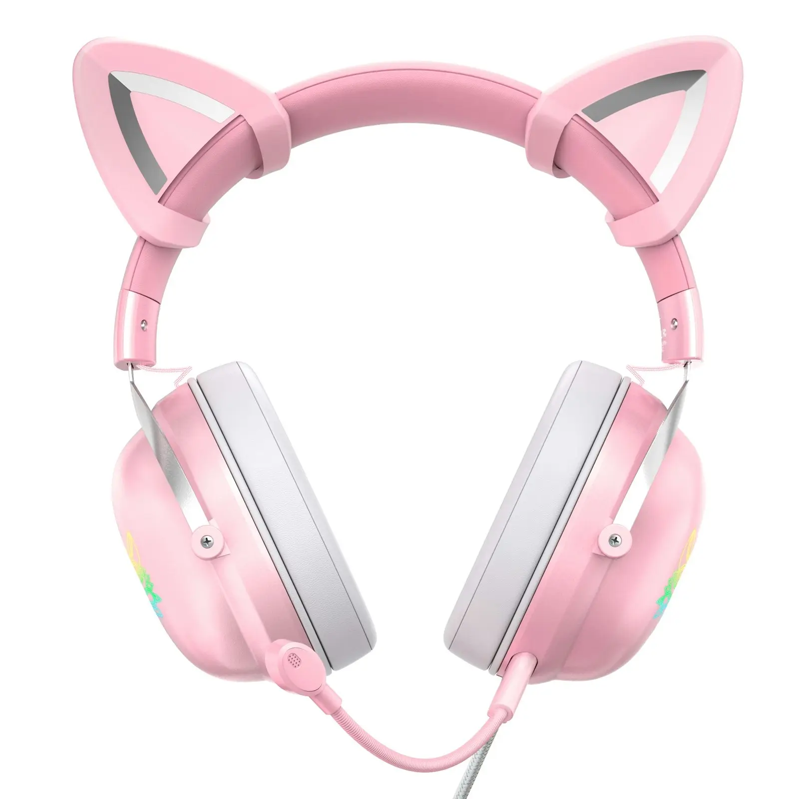 Onikuma B100 RGB Cat Ear Bluetooth 5.0 Headphone Gaming Headset