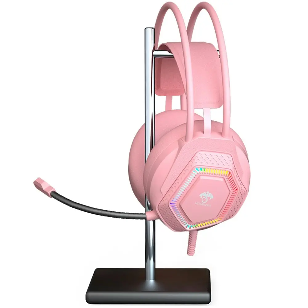 7.1 Computer Wired Headset Wire Control Gaming Headphones With Microphone