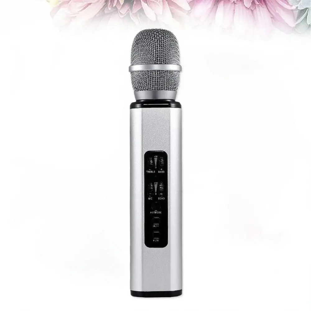 Portable Handheld Mini wireless Karaoke Bluetooth Condenser Microphone