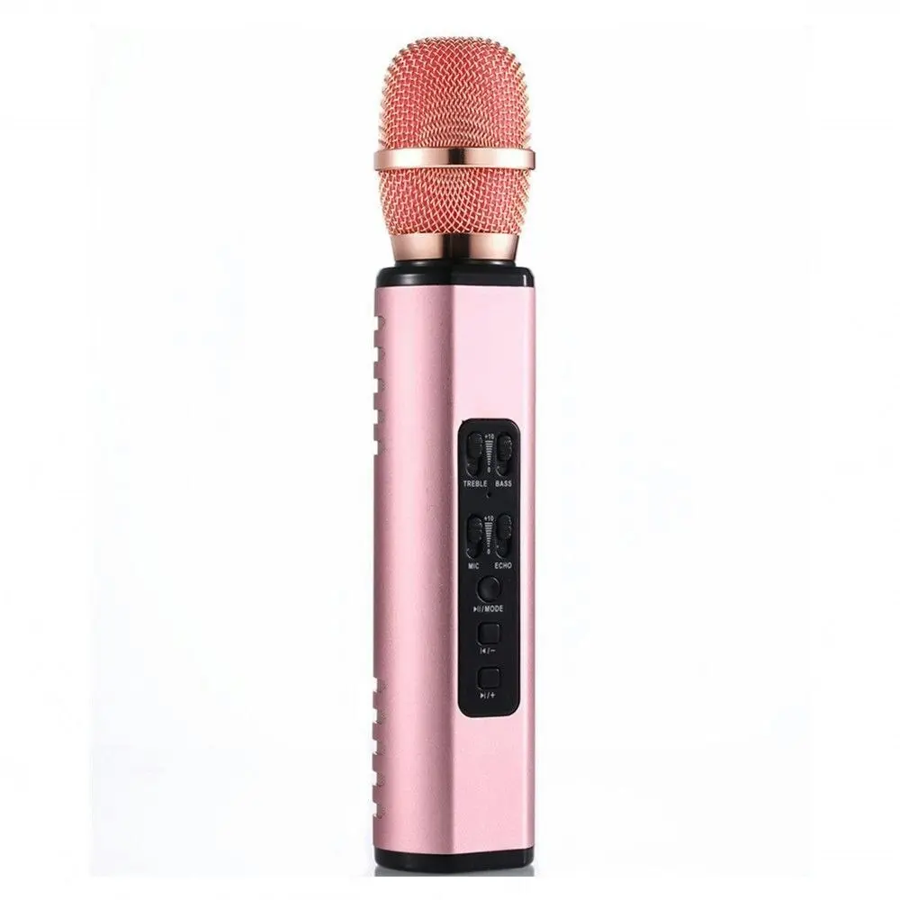 Portable Handheld Mini wireless Karaoke Bluetooth Condenser Microphone