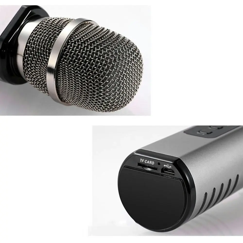 Portable Handheld Mini wireless Karaoke Bluetooth Condenser Microphone