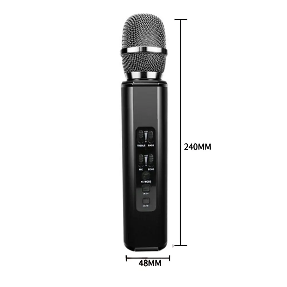 Portable Handheld Mini wireless Karaoke Bluetooth Condenser Microphone