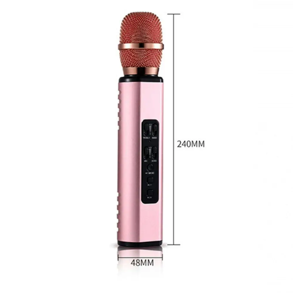 Portable Handheld Mini wireless Karaoke Bluetooth Condenser Microphone