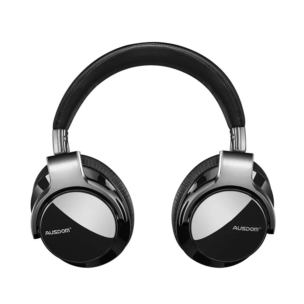 Ausdom ANC8 Active Noise Cancelling Headphones Hi-Res Audio Wireless Bluetooth 5.0 Over Ear Headphone