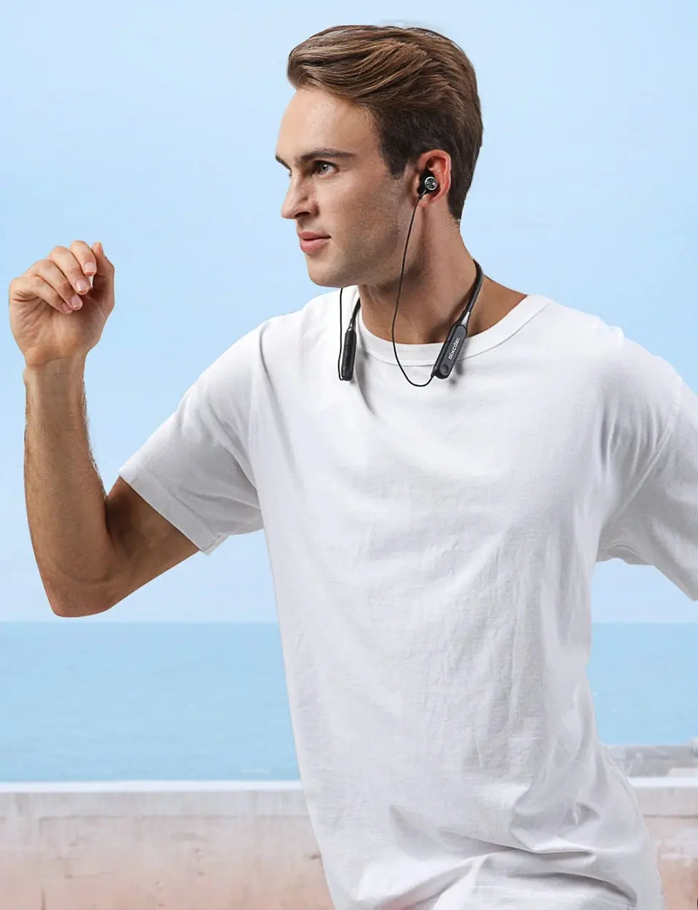 Mixcder RX ANC Bluetooth Earphone Active Noise Cancelling In-ear Headset with Mic Magnetic Neckband