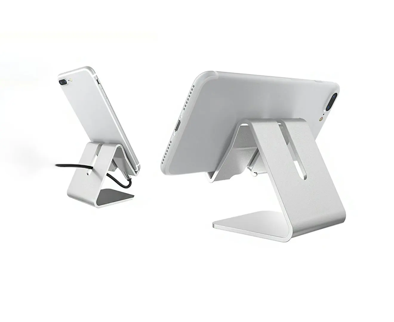 Adjustable Aluminum Phone Holder Tablet Stand Foldable Portable for iPhone or iPad