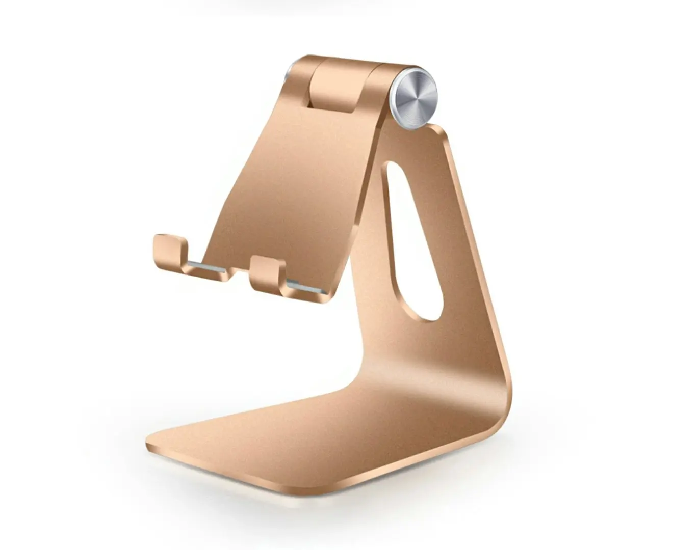 Adjustable Aluminum Phone Holder Tablet Stand Foldable Portable for iPhone or iPad