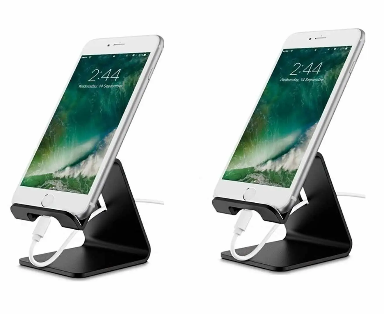 Adjustable Aluminum Phone Holder Tablet Stand Foldable Portable for iPhone or iPad